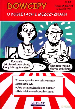 Dowcipy. Nr 68. O kobietach i mężczyznach - Przemysław Adamczewski [KSIĄŻKA]