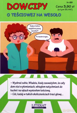 Dowcipy. Nr 69. O teściowej na wesoło - Przemysław Adamczewski [KSIĄŻKA]