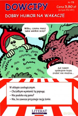 Dowcipy. Nr 73. Dobry humor na wakacje - Przemysław Adamczewski [KSIĄŻKA]