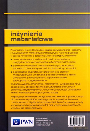 Inżynieria materiałowa Stal - Marek Blicharski [KSIĄŻKA]