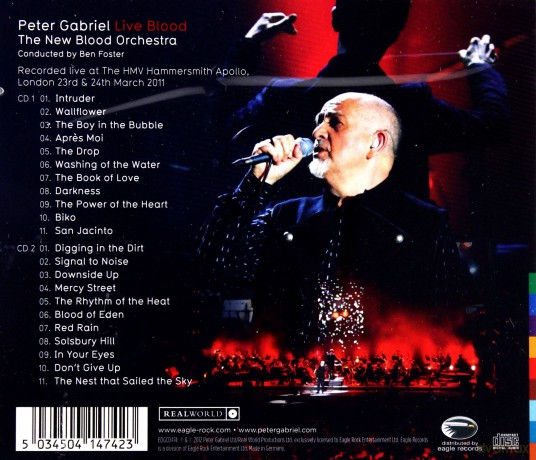 Peter Gabriel: Live Blood [2CD]