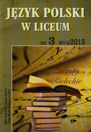 Język polski w liceum nr 3 2014/2015 [KSIĄŻKA]