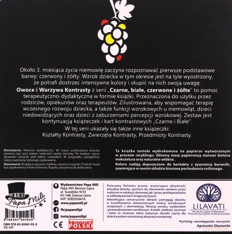 Kontrasty Owoce i warzywa [KSIĄŻKA]