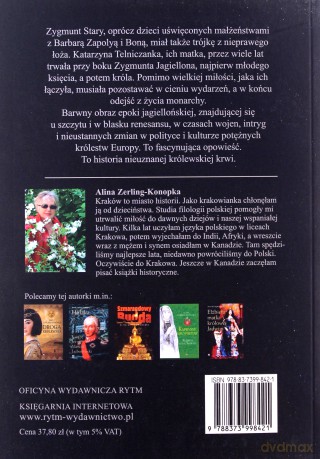 Królewska krew Nieślubne potomstwo Zygmunta Starego - Alina Zerling-Konopka [KSIĄŻKA]