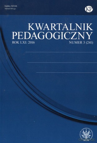 Kwartalnik Pedagogiczny 2016/3 [KSIĄŻKA]
