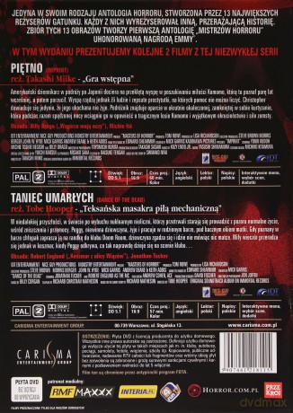 Mistrzowie horroru Kolekcja seria 1 cz. 1-6 Pakiet [6DVD]