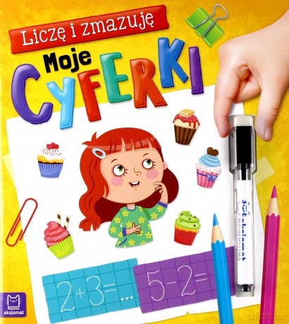 Liczę i zmazuję Moje cyferki [KSIĄŻKA]