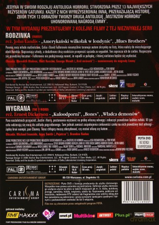 Mistrzowie horroru Kolekcja seria 2 Pakiet [7DVD]