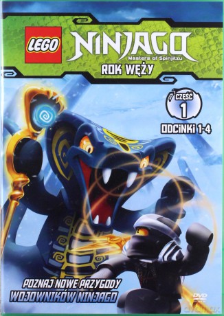 LEGO Ninjago Rok węży część 1+2 Pakiet [2DVD]