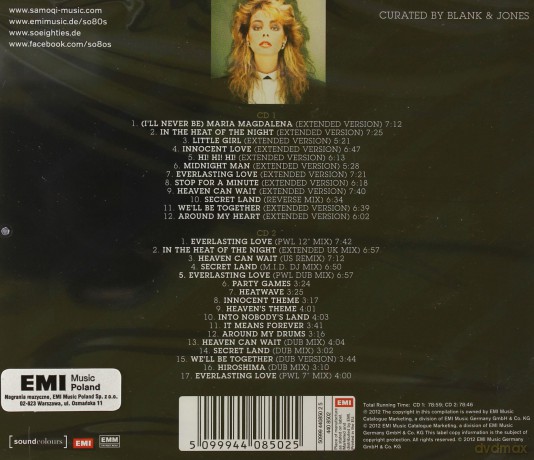Sandra: So80s Presents Sandra 1984-1989 Curated By Blank & Jones [2CD]