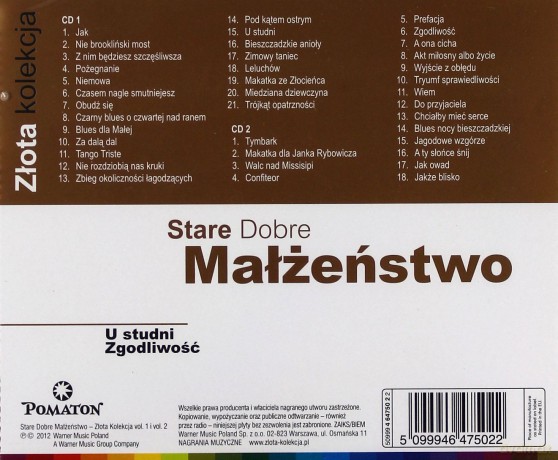 Stare Dobre Małżenstwo: Złota Kolekcja Vol. 1 & Vol. 2 [2CD]