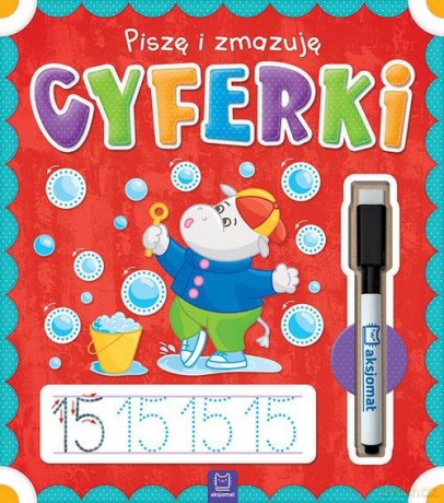 Piszę i zmazuję Cyferki [KSIĄŻKA]
