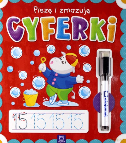 Piszę i zmazuję Cyferki [KSIĄŻKA]