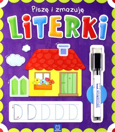 Piszę i zmazuję Literki [KSIĄŻKA]