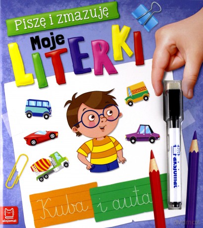 Piszę i zmazuję Moje literki [KSIĄŻKA]