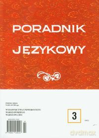 Poradnik Językowy 3/2011 [KSIĄŻKA]