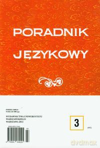 Poradnik Językowy 3/2012 [KSIĄŻKA]