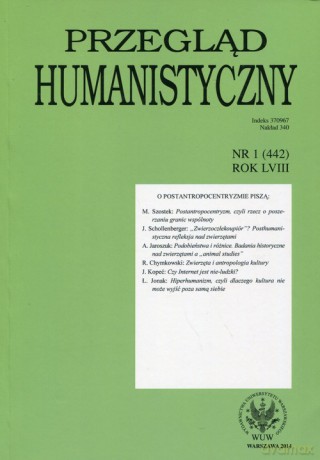 Przegląd Humanistyczny 2014 /1 [KSIĄŻKA]