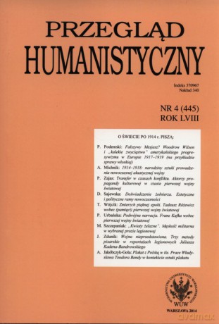 Przegląd Humanistyczny 4/2014 [KSIĄŻKA]