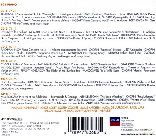 Piano 101 [6CD]