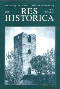 Res Historica (Tom 21) [KSIĄŻKA]
