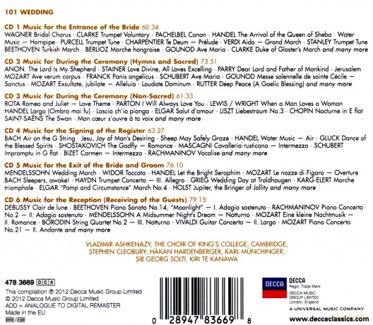 Wedding 101 [6CD]