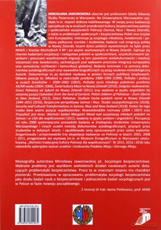 Socjologia bezpieczeństwa. - Mirosława Jaworowska [KSIĄŻKA]