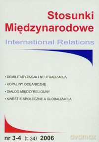 Stosunki Międzynarodowe 3-4/2006 [KSIĄŻKA]