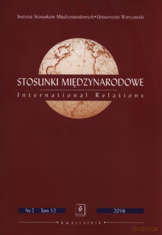 Stosunki Międzynarodowe 52 2/2016 [KSIĄŻKA]