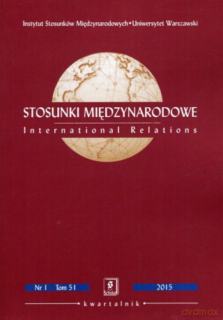 Stosunki Międzynarodowe nr 1 (Tom 51/2015) [KSIĄŻKA]