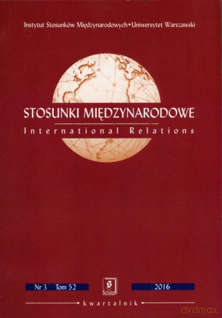 Stosunki międzynarodowe Nr 3 (Tom 52 2016) [KSIĄŻKA]