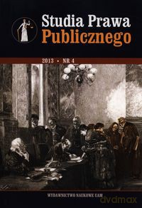 Studia prawa publicznego 4/2013 [KSIĄŻKA]