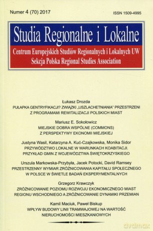 Studia Regionalne i Lokalne nr 4 2017 [KSIĄŻKA]