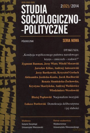 Studia Socjologiczno-Polityczne 2 (2)/2014 [KSIĄŻKA]