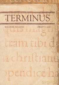 Terminus rocznik XII 2010 zeszyt 1 (22) [KSIĄŻKA]