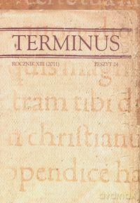 Terminus rocznik XIII 2011 zeszyt 24 [KSIĄŻKA]