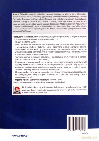 Transport i spedycja międzynarodowa w handlu zagranicznym - Andrzej Sikorski [KSIĄŻKA]