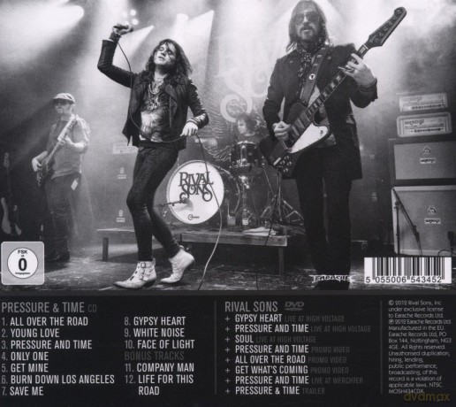 Rival Sons: Pressure & Time Redux Edition [CD]+[DVD]