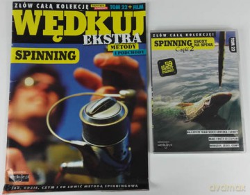 Wędkuj. Przynęty i patenty. (Tom 22) + film. Spinning [KSIĄŻKA]