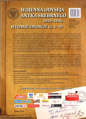Wojenna odyseja Antka Srebrnego 1939-1946 - Tomasz Robaczewski, Grzegorz Drojewski [KOMIKS]