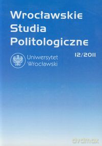 Wrocławskie Studia Politologiczne 12/2011 [KSIĄŻKA]