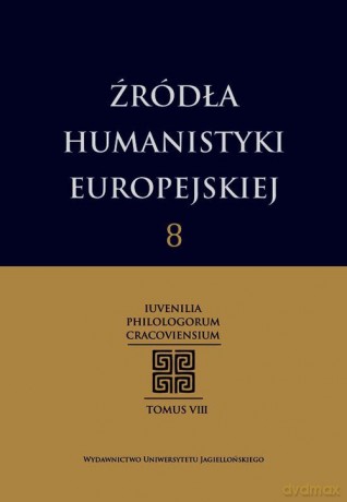 Źródła humanistyki europejskiej (Tom 8) [KSIĄŻKA]
