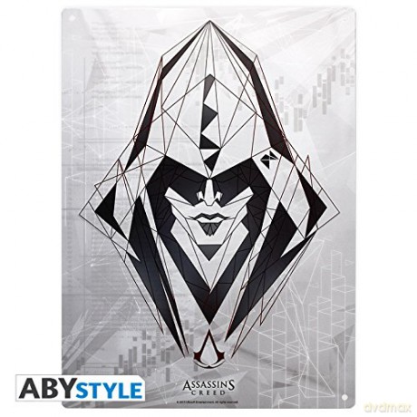 ASSASSIN'S CREED Metal plate Assassin (288)