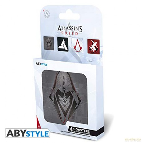 ASSASSIN'S CREED Set 4 Coasters Generic
