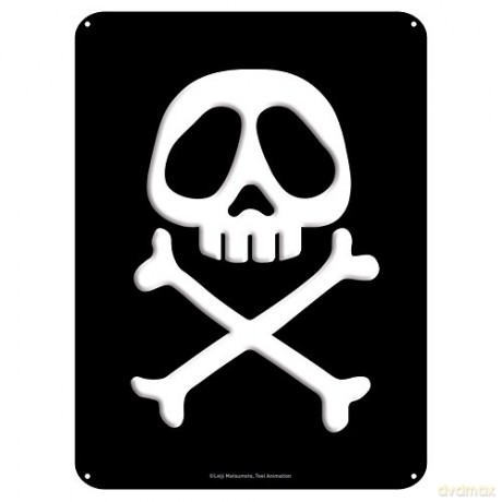 CAPTAIN HARLOCK Metal plate Emblem (288)