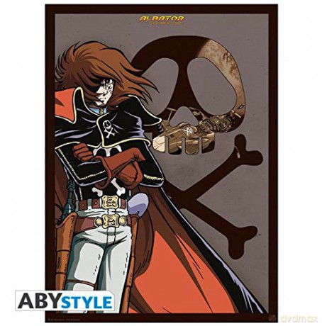 CAPTAIN HARLOCK Poster Albator Vintage (528)