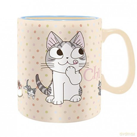 Kubek ceramika 460 ml CHI CAT Kotek Kotka Manga Anime