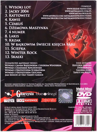 Krzak: 11.11.11 (digipack) [DVD]