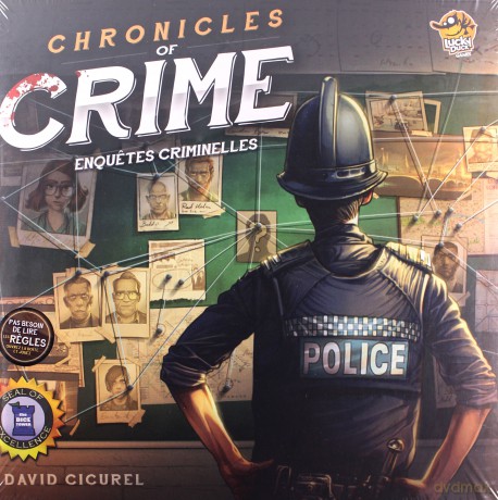 CHRONICLES OF CRIME Le jeu de Plateau