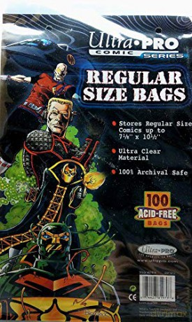 COMIC BAGS Current Size 17.5 cm X 26.5 cm (100ct)